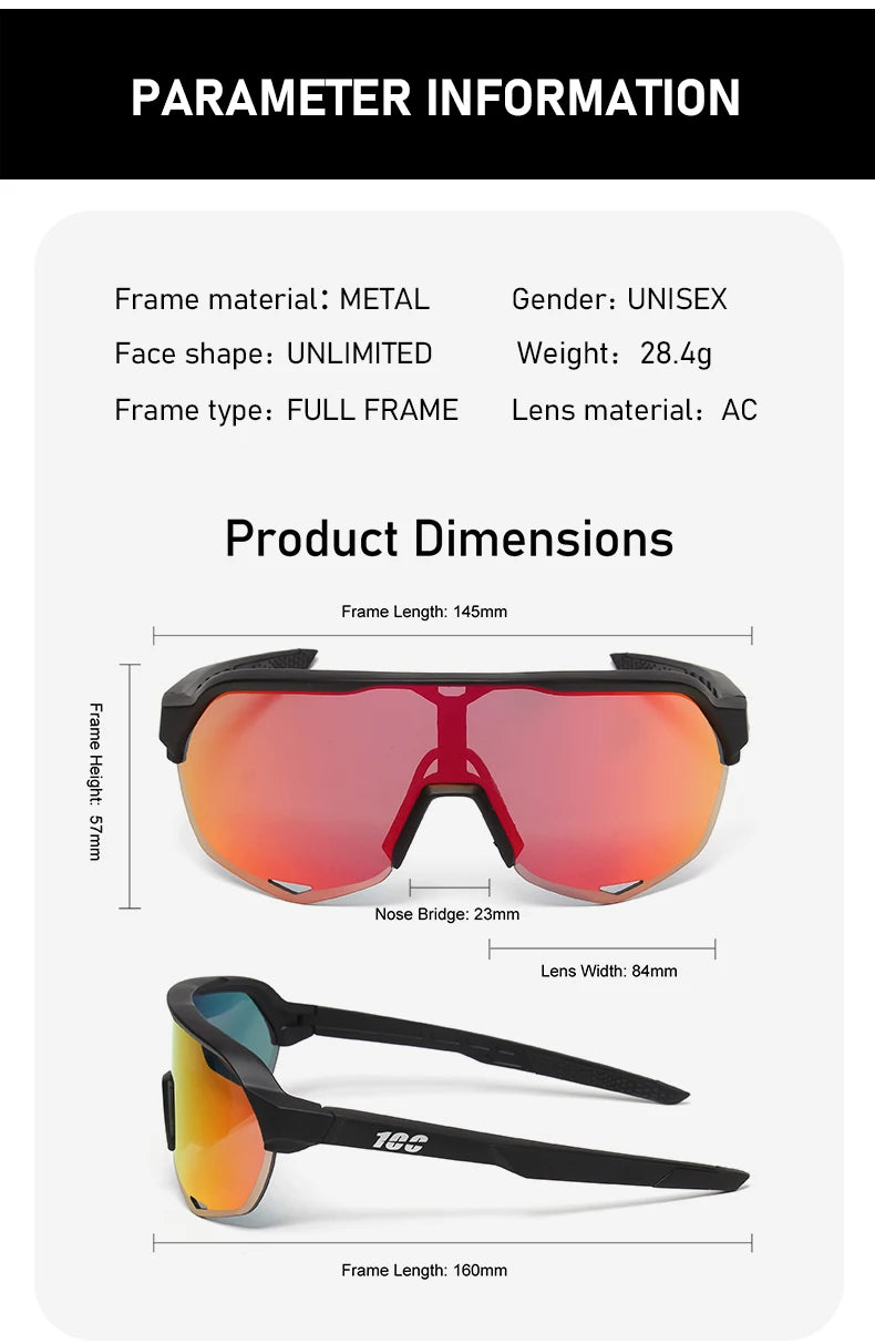 Unisex Outdoor Sports Sunglasses