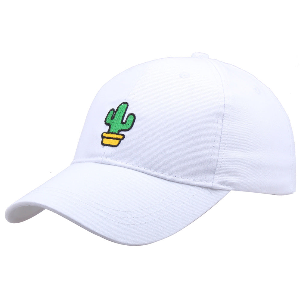 Autumn Baseball Cap - Cactus Embroidery