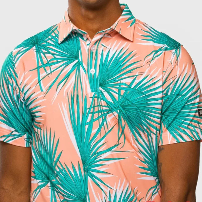 Men’s Golf Polo Shirt – Quick-Dry, Breathable & Stretch Fit