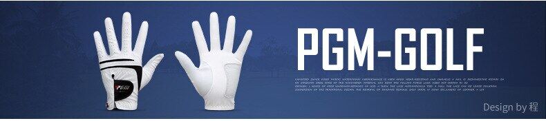 PGM Men's Golf Glove - Premium Lambskin Leather, Breathable & Comfortable Fit