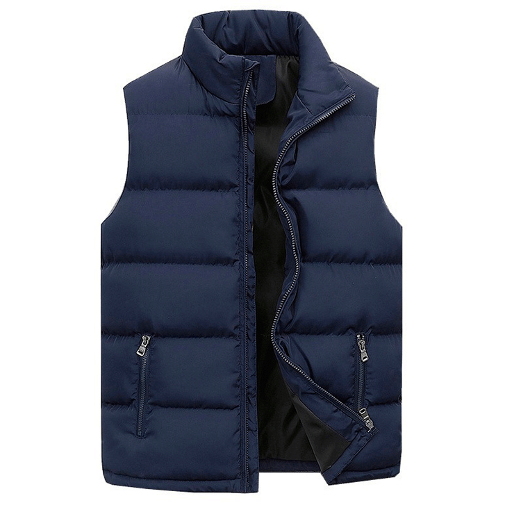 Men's Padded Golf Vest – Waterproof, Warm &amp; Windproof for Autumn/Winter