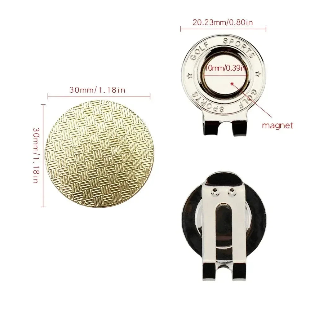 Masters Augusta Georgia Edition - Golf Ball Marker with Magnetic Hat Clip