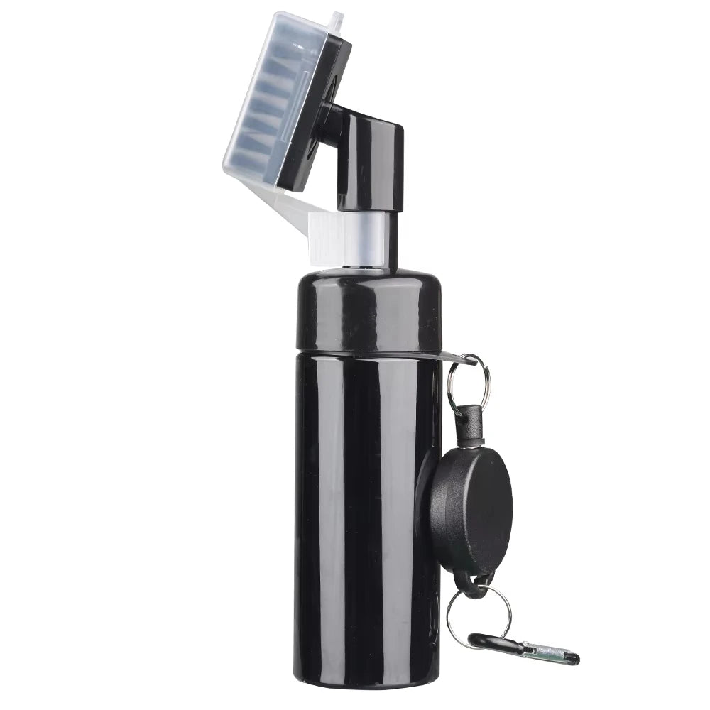 Golf Club Cleaning Brush with Water Bottle & Retractable Clip – Groove Cleaner Tool