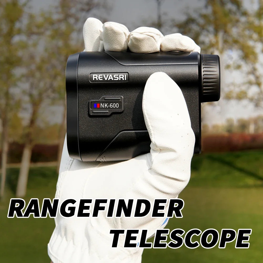 REVASRI Golf Rangefinder 600Y – Slope Compensation, Flagpole Lock &amp; Vibration
