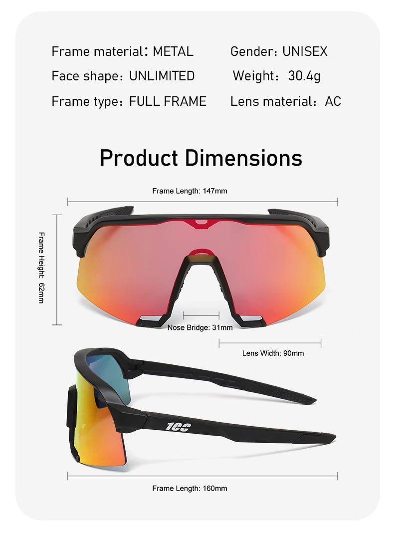 Unisex Outdoor Sports Sunglasses