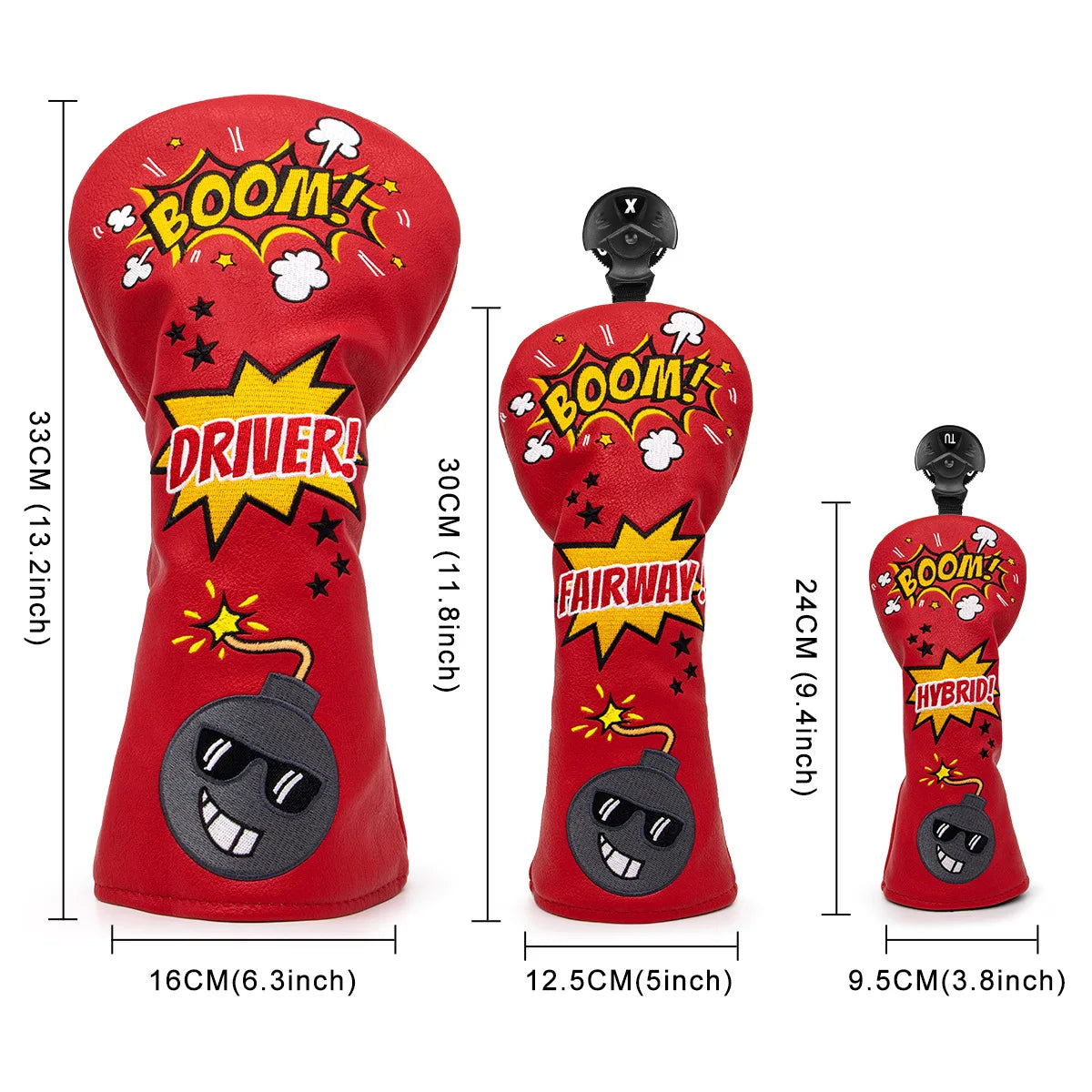 Golf Club Headcovers - Birdie Design