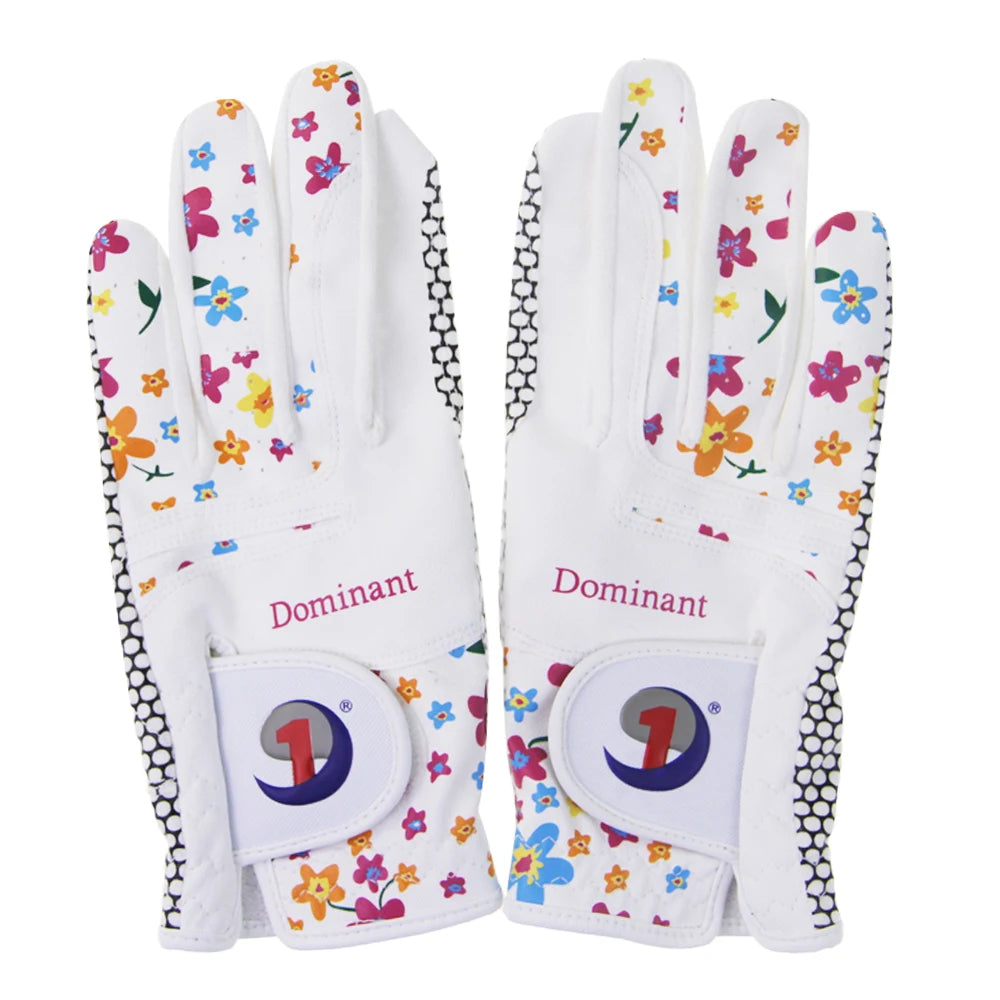 Golf Gloves Leather for Women -  2pcs