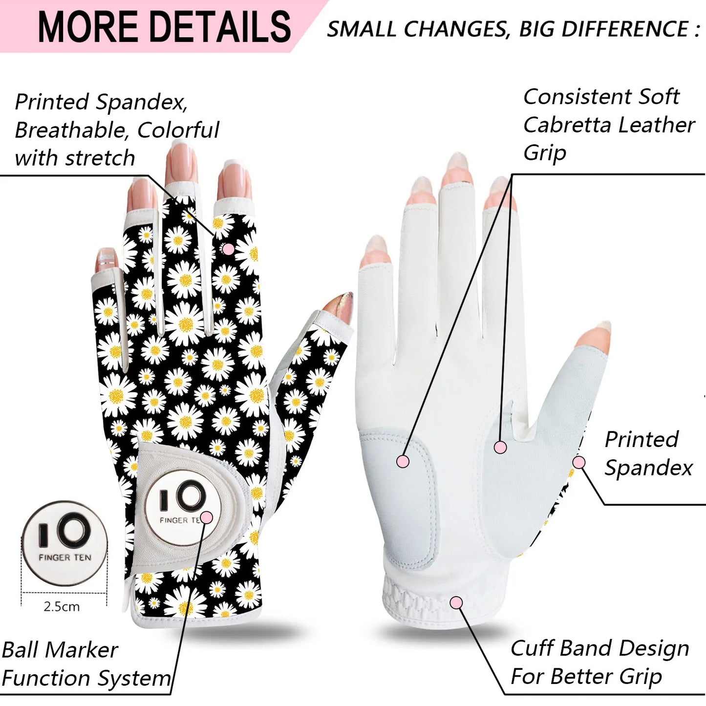 Women's All Weather Golf Gloves