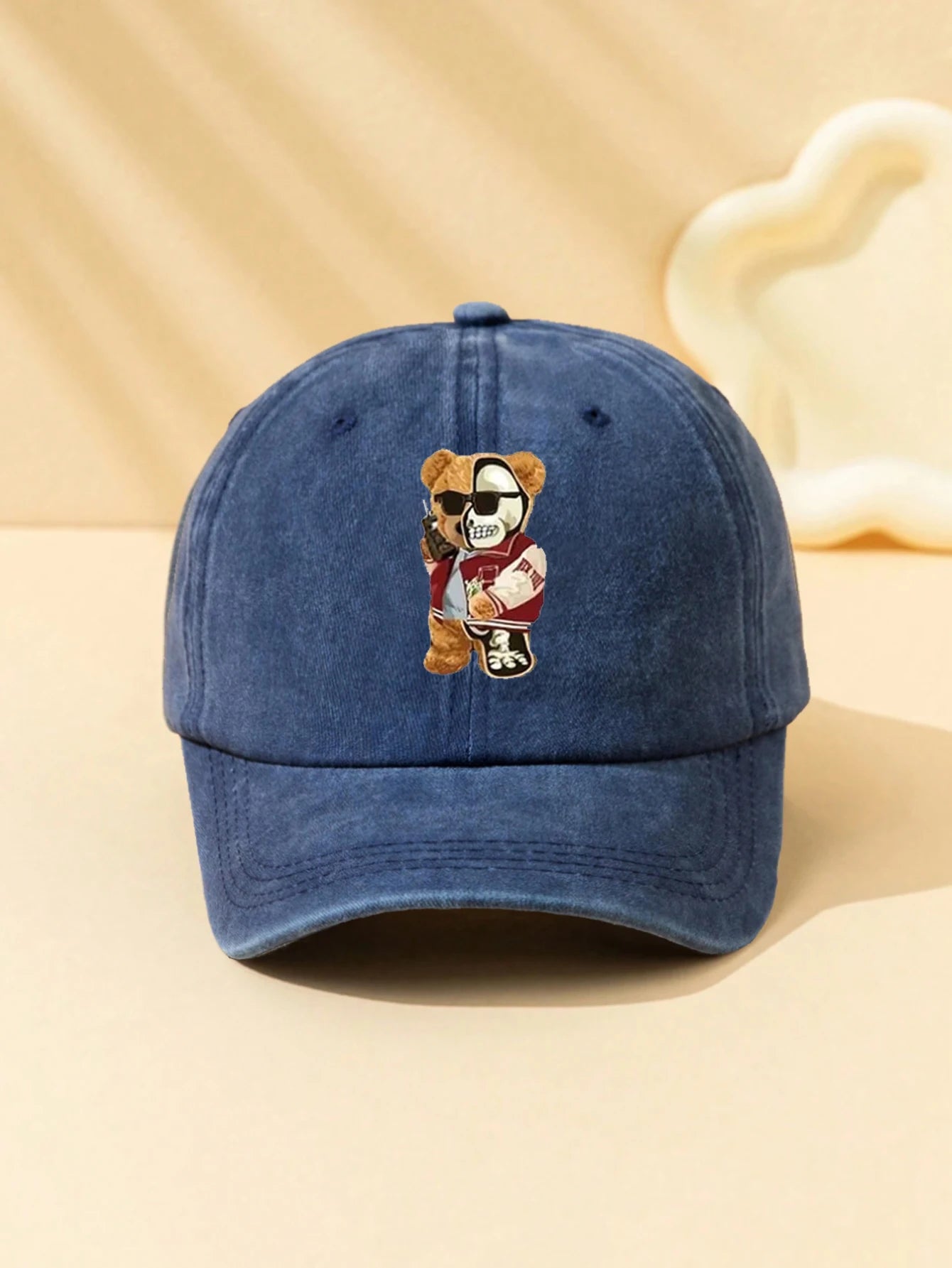 Retro Teddy Bear Cap