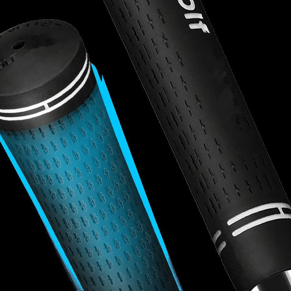 10-Pack Golf Club Grips - Black Rubber, Non-Slip, Multiple Sizes
