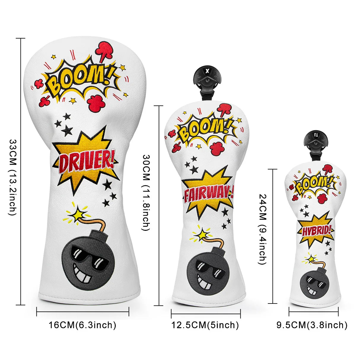 Golf Club Headcovers - Birdie Design