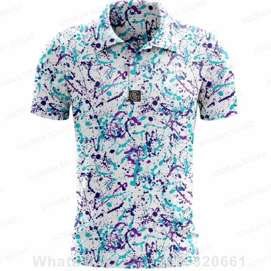 Men’s Golf Polo Shirt - Splash
