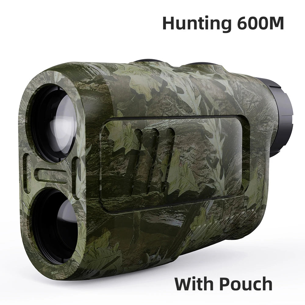 Mileseey PF2E Golf Laser Rangefinder – 400m/600m, 6x Zoom, Slope Adjustment