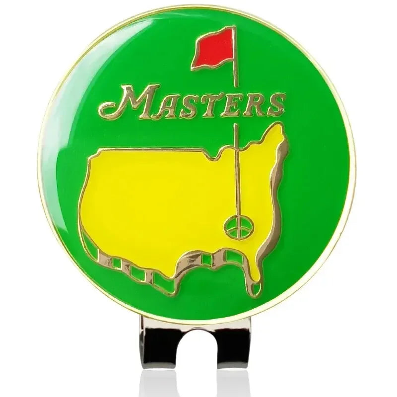 Masters Augusta Georgia Edition - Golf Ball Marker with Magnetic Hat Clip