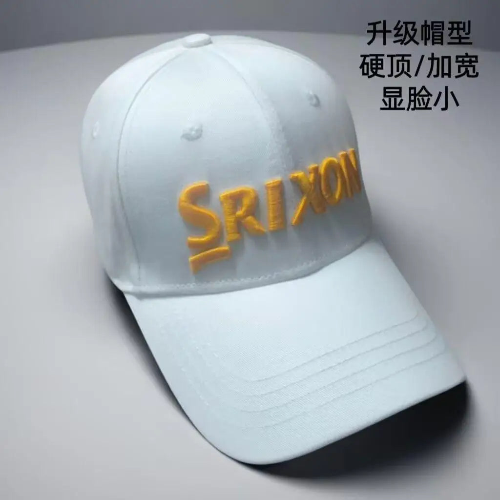 Unisex Golf Cap - Breathable Cotton Sunshade Hat with Adjustable Fit