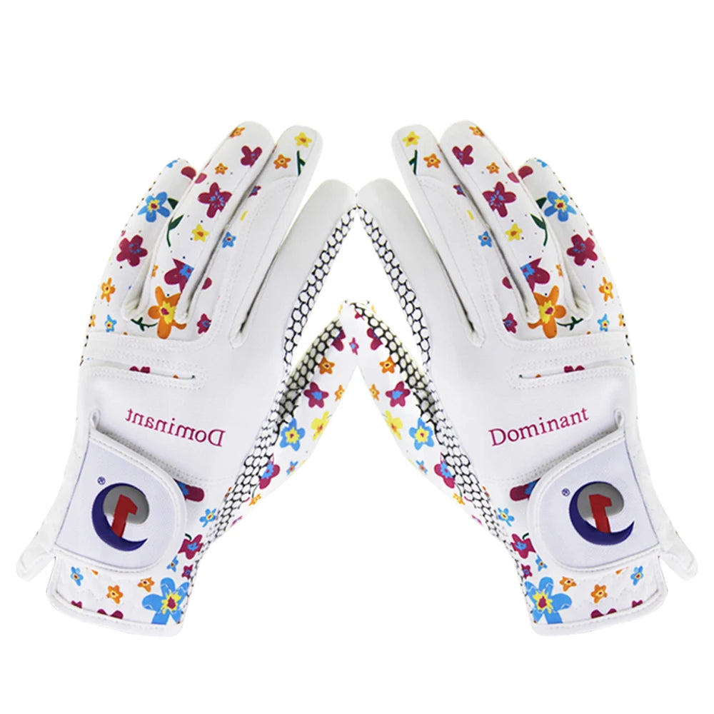 Golf Gloves Leather for Women -  2pcs