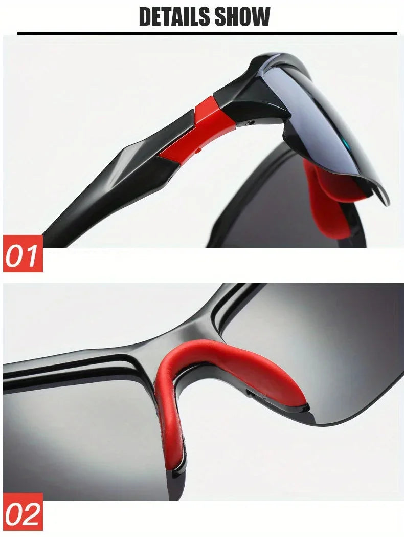 Outdoor Polarized Fashionable Sports Glasses Unisex