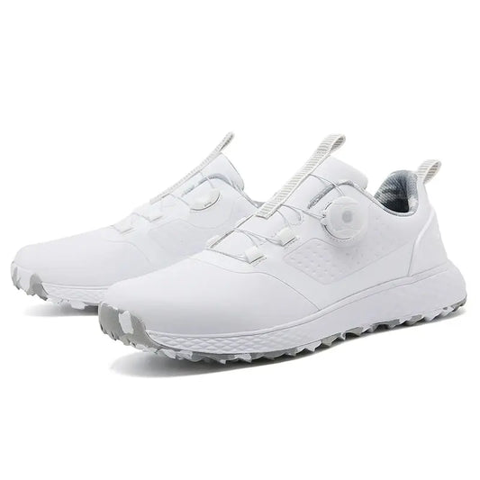 Unisex Golf Sneakers – Waterproof Spikeless BOA, Lightweight & Comfortable