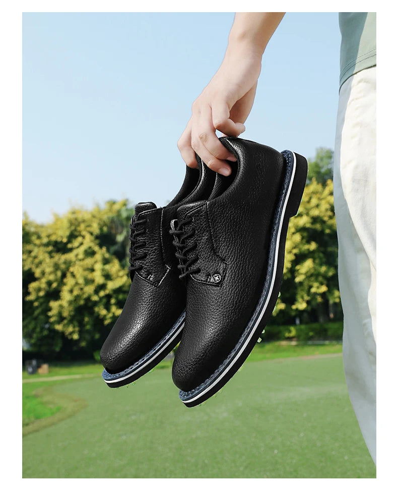 Men's Spikeless Golf Shoes - Waterproof, Breathable