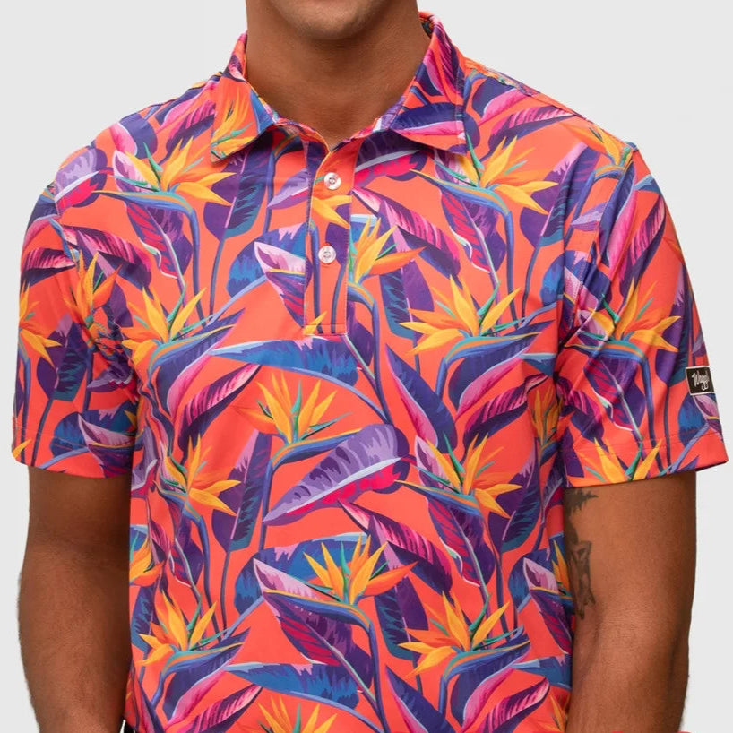 Men’s Golf Polo Shirt – Quick-Dry, Breathable & Stretch Fit