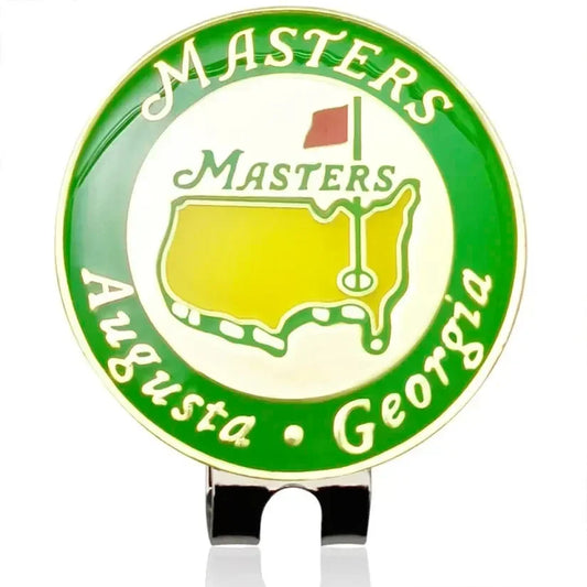 Masters Augusta Georgia Edition - Golf Ball Marker with Magnetic Hat Clip