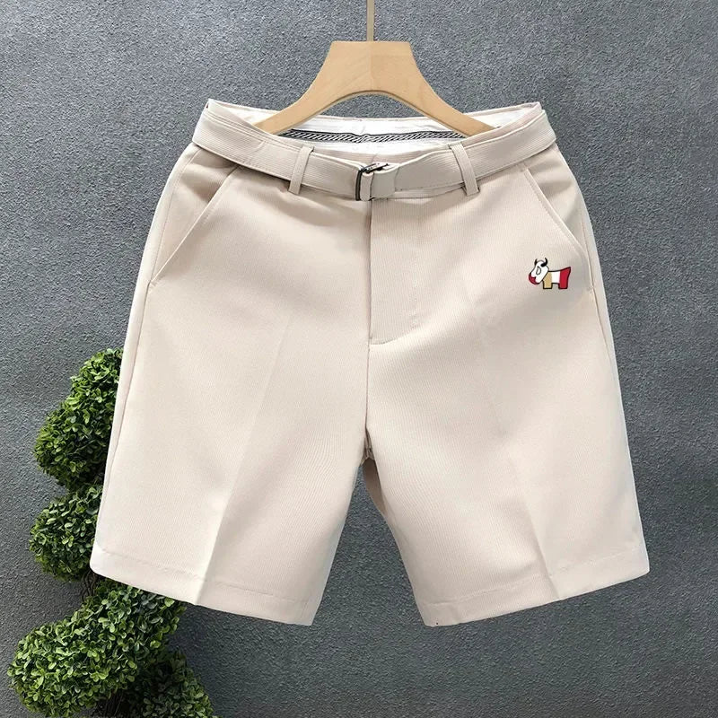 Men’s Breathable Golf Shorts – Summer Comfort, Classic Fit for On and Off the Course