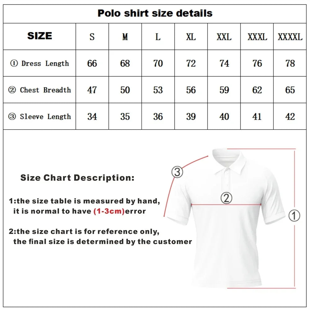 Men’s Golf Polo Shirt - Golf Cart