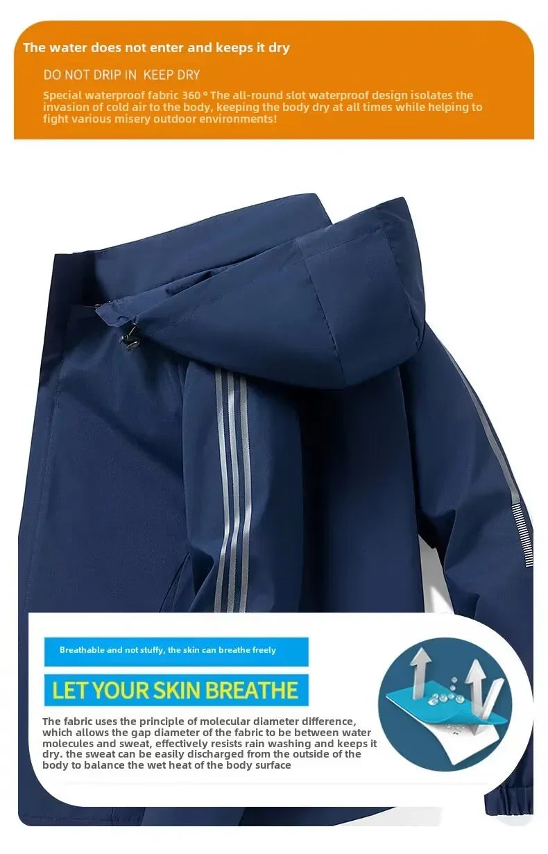 Waterproof & Windproof Golf Jacket – Multiple Styles & Colors