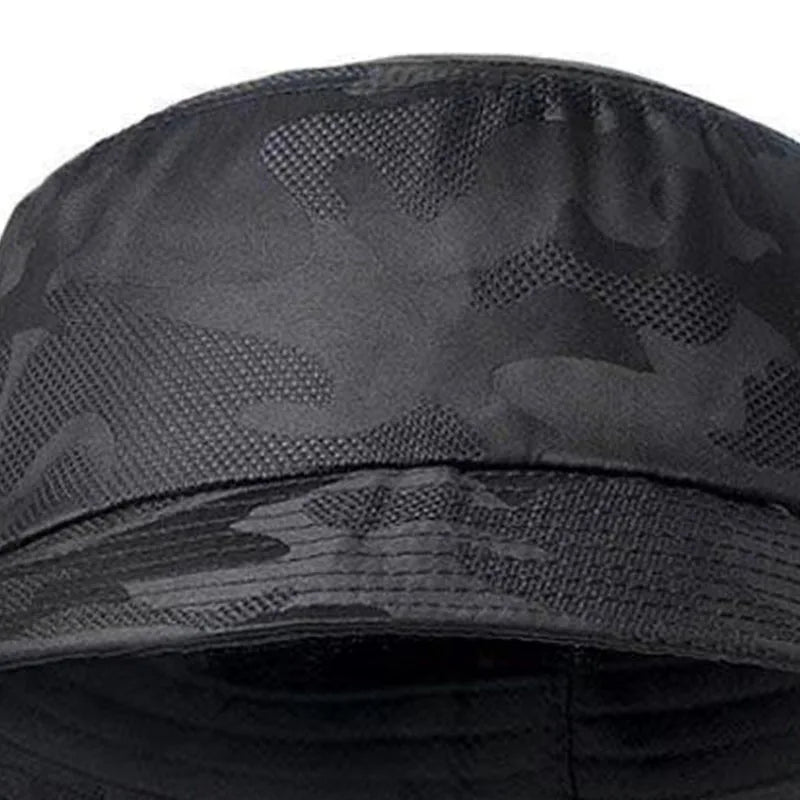 Unisex Camouflage Bucket Hat - Breathable Outdoor Sun Protection Cap