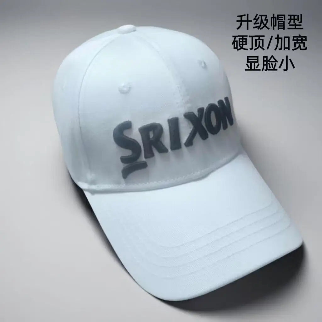 Unisex Golf Cap - Breathable Cotton Sunshade Hat with Adjustable Fit