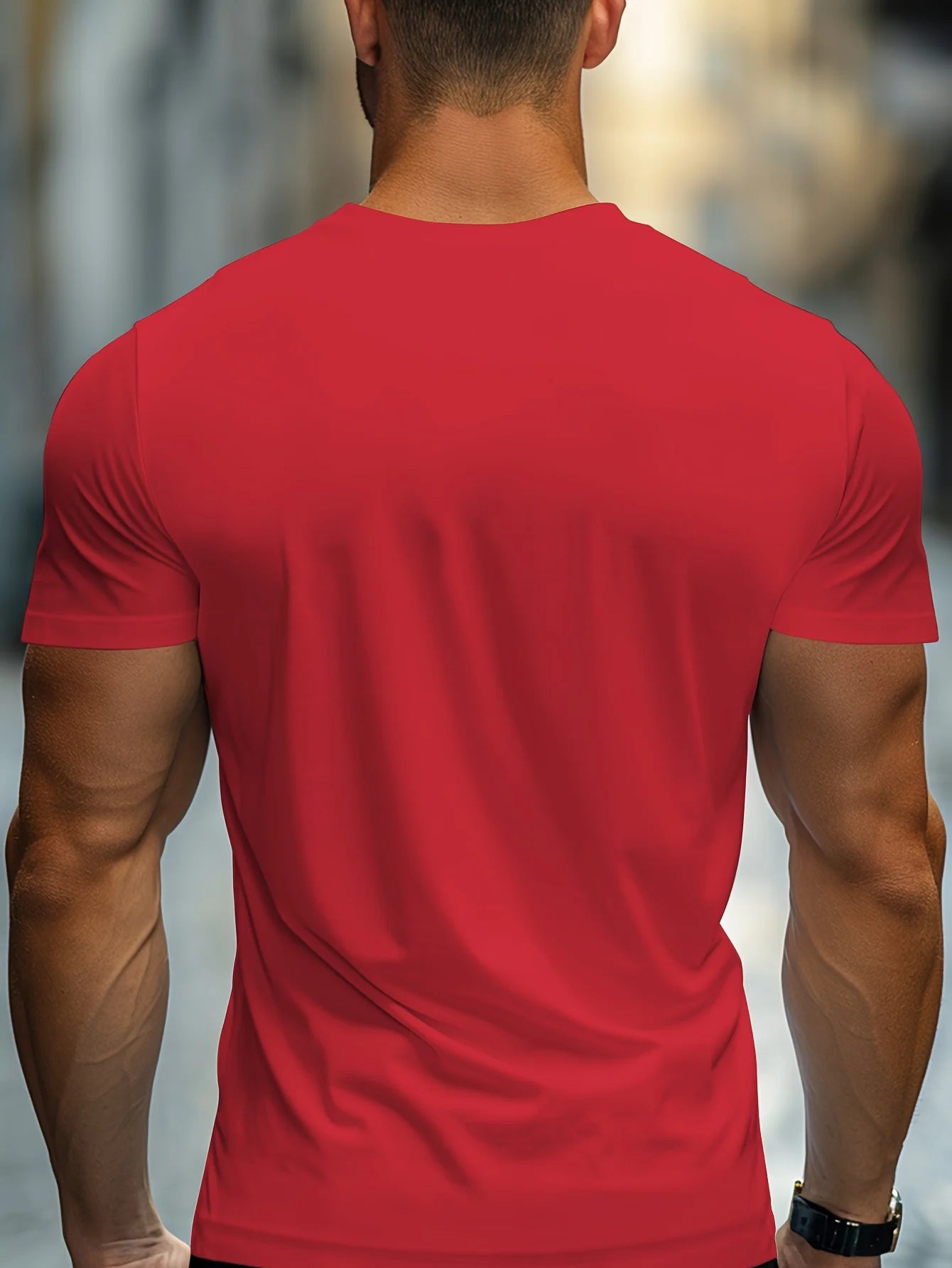 Men's Fashion T-shirt - Golf Player Pattern Printed
