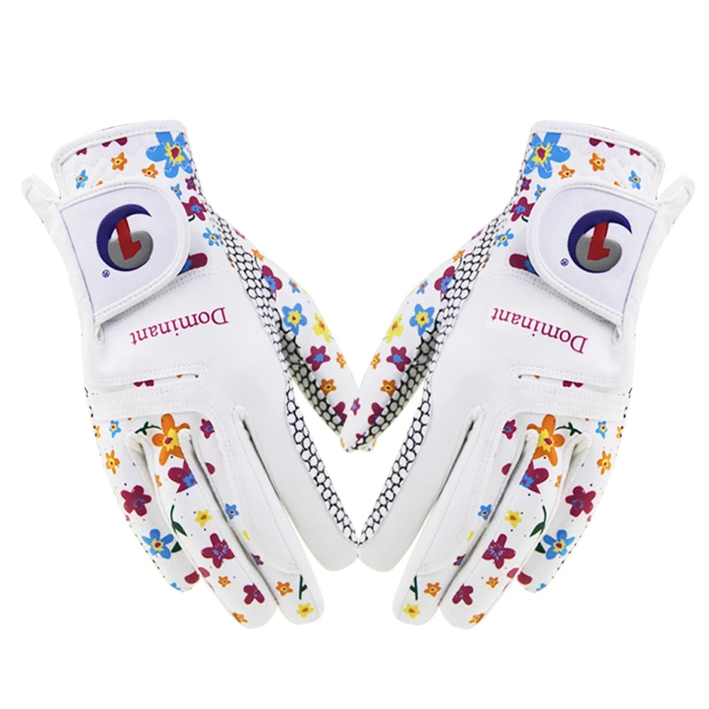 Golf Gloves Leather for Women -  2pcs