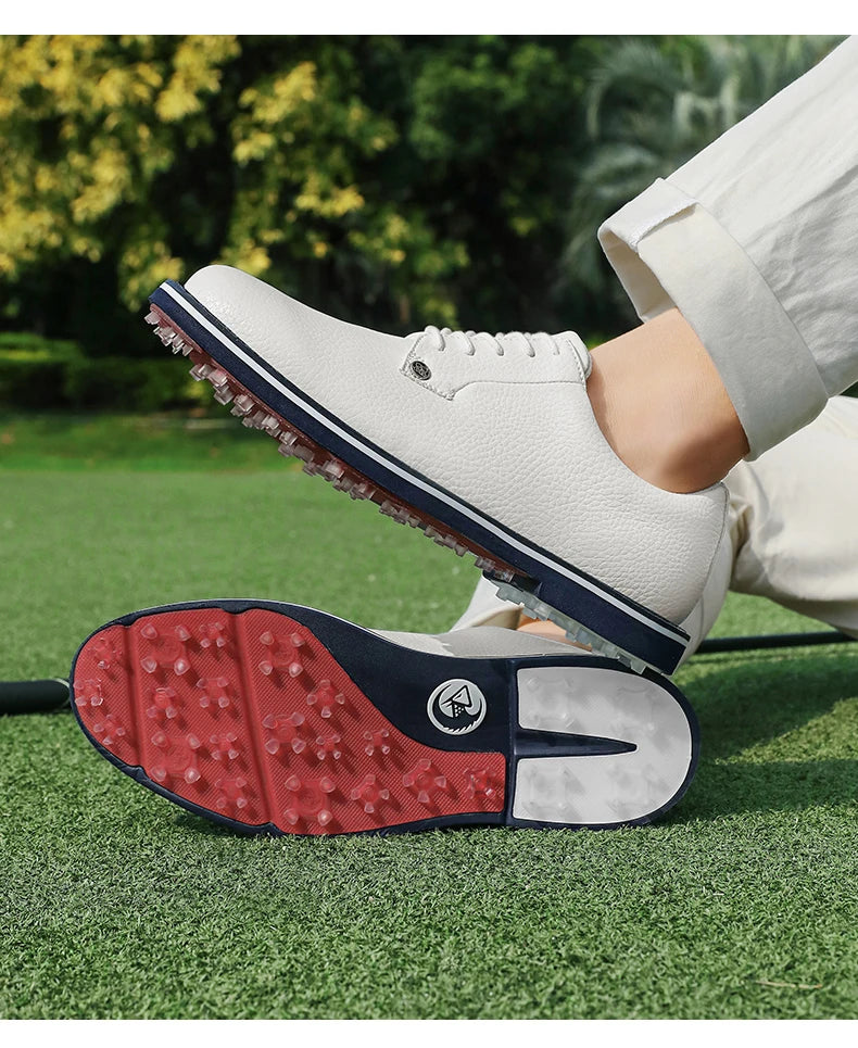 Men's Spikeless Golf Shoes - Waterproof, Breathable