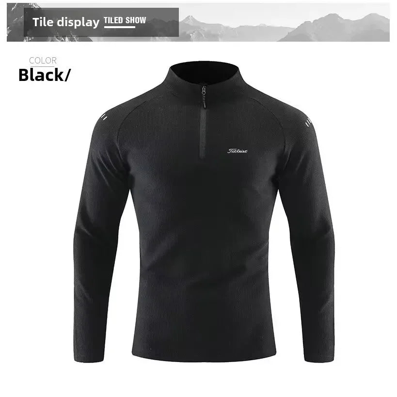Men's Golf Sweaters 2025 -  1/2 Zip Stretch Quick Drying Outdoor