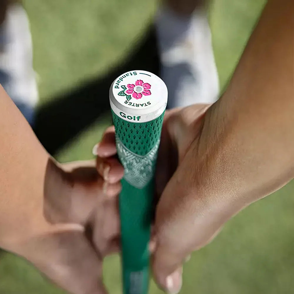 25-Pack Green Golf Club Grips - Standard Size Rubber for Irons &amp; Woods
