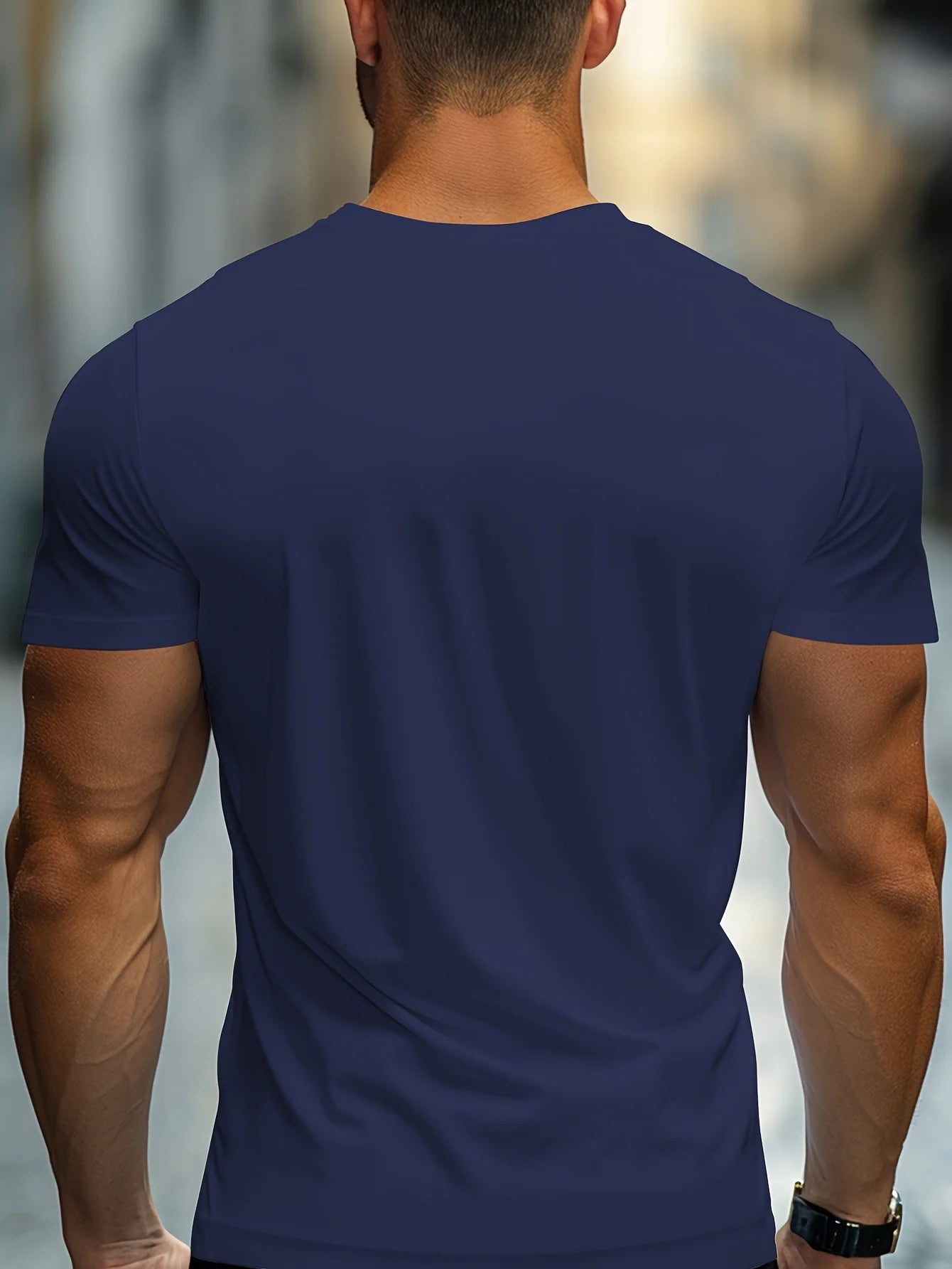 Men's Fashion T-shirt - Golf Player Pattern Printed