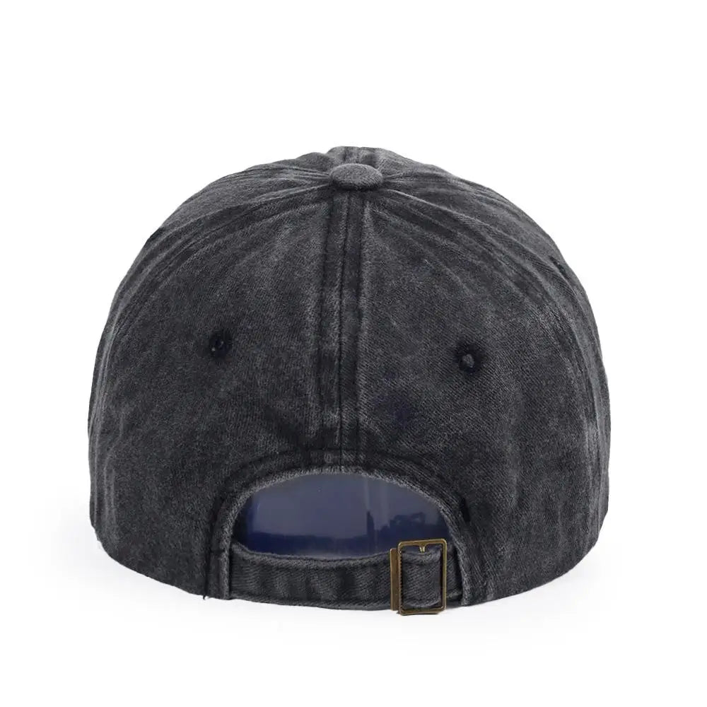 Unisex Golf Bear Embroidered Cap