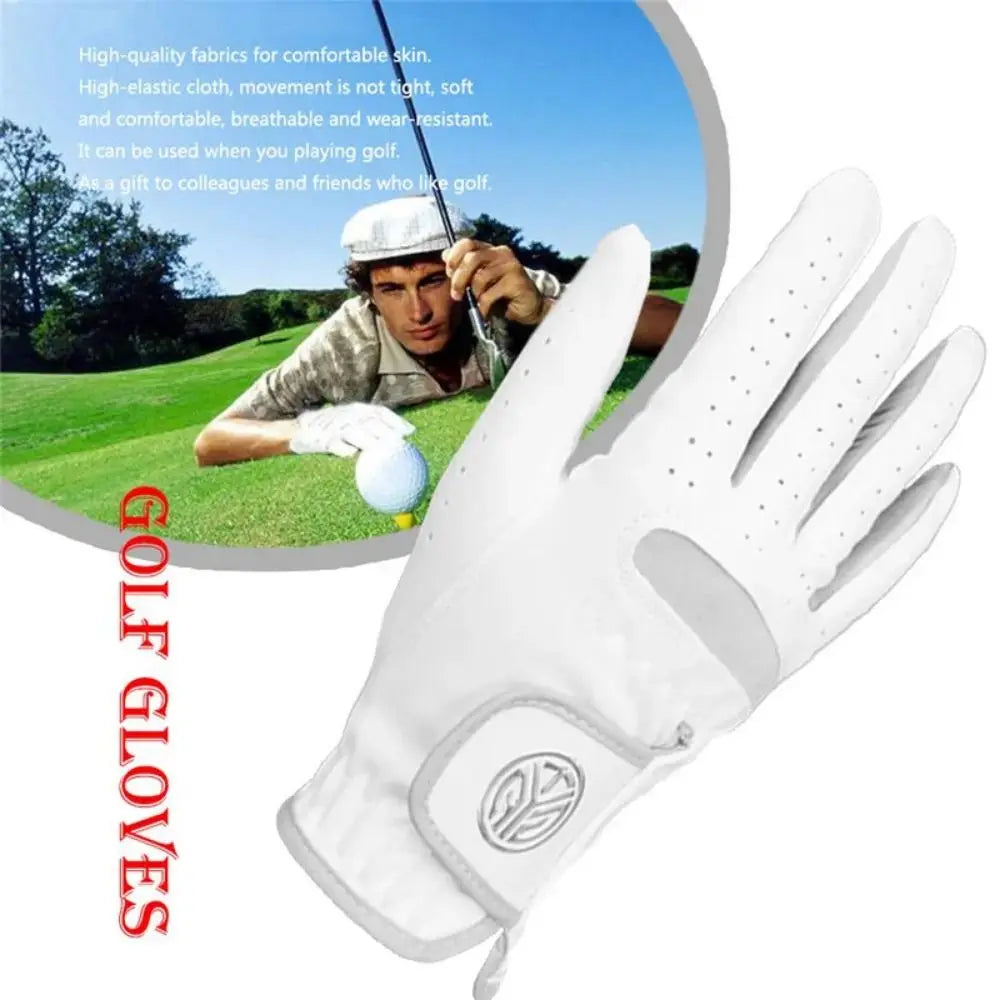 Soft Ultra-fibe Cloth Men's Golf Glove Breathable