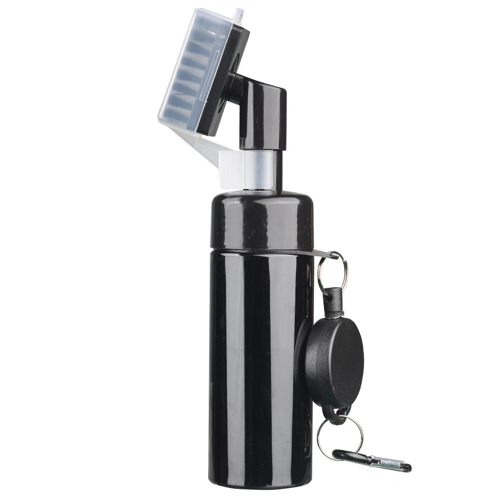 Golf Club Cleaning Brush with Water Bottle & Retractable Clip – Groove Cleaner Tool