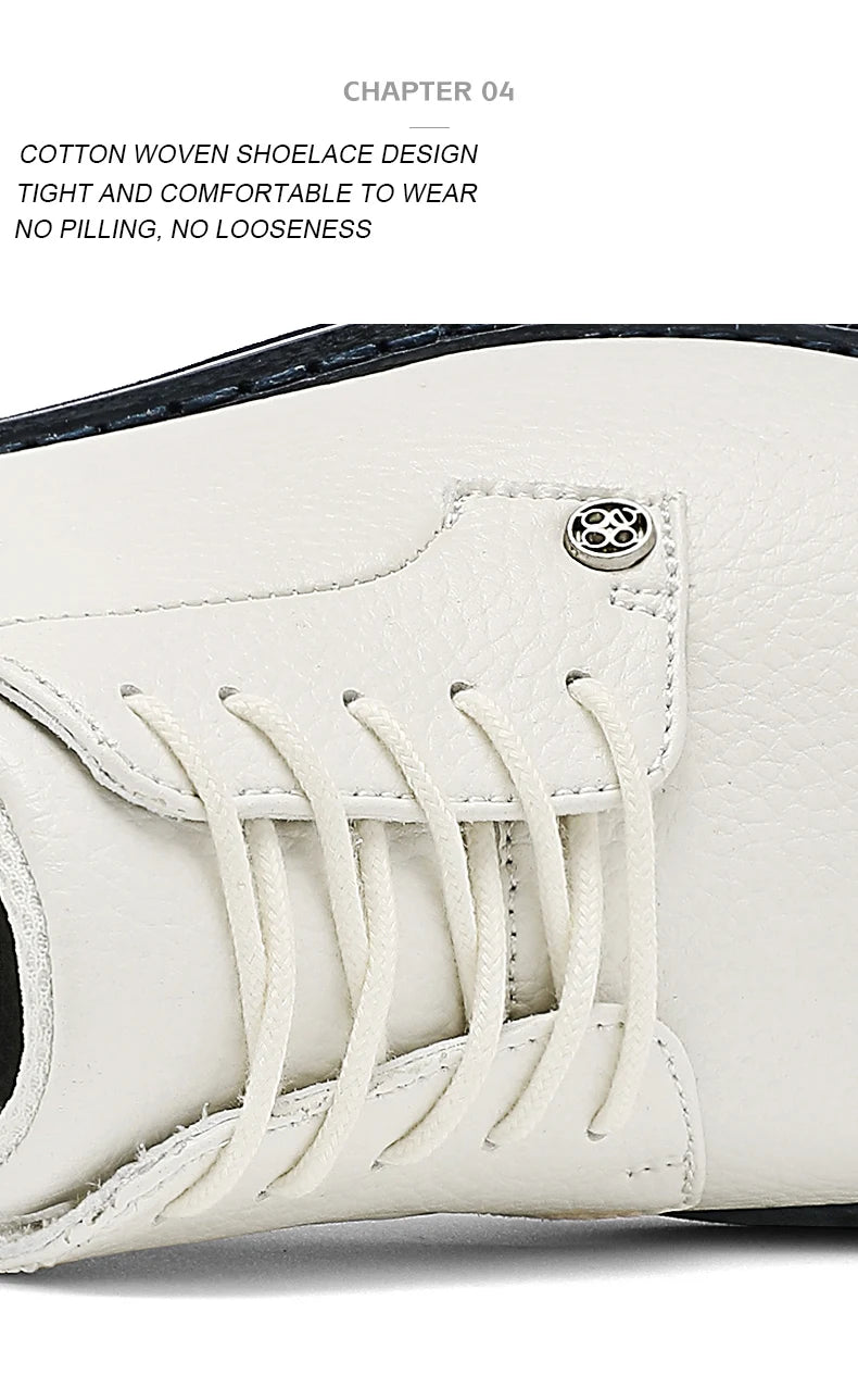 Men's Spikeless Golf Shoes - Waterproof, Breathable
