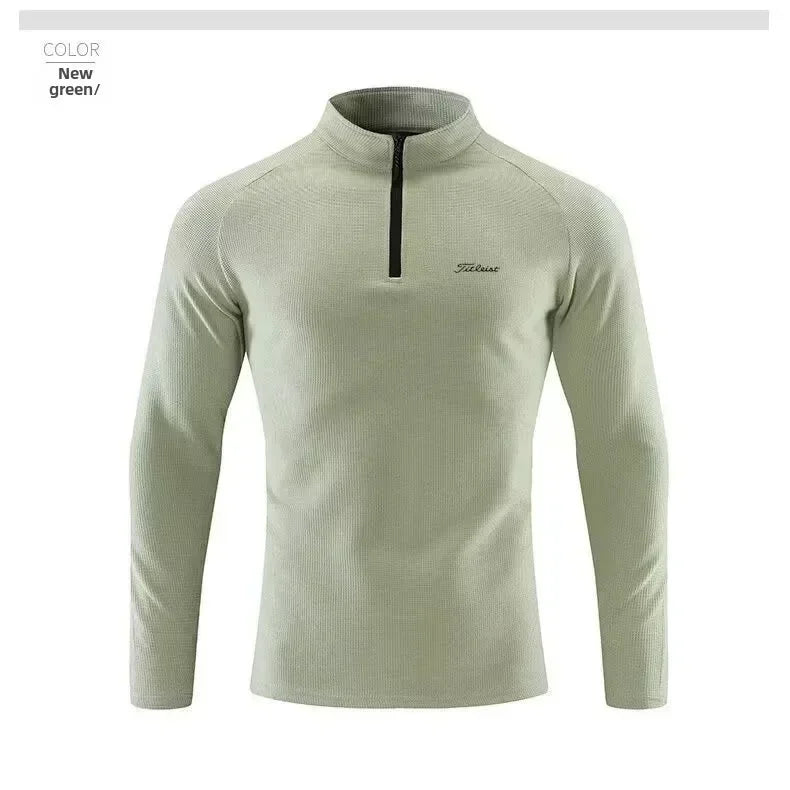 Men's Golf Sweaters 2025 -  1/2 Zip Stretch Quick Drying Outdoor