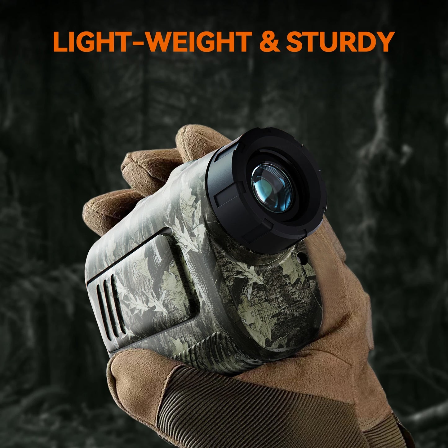 Mileseey PF2E Golf Laser Rangefinder – 400m/600m, 6x Zoom, Slope Adjustment