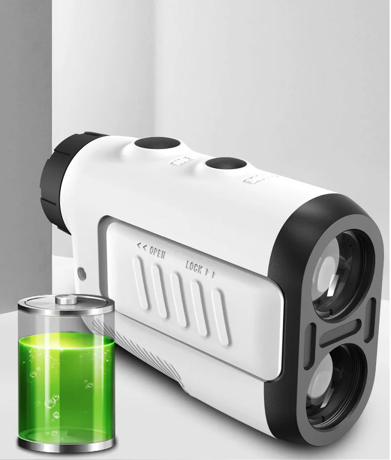 Mileseey PF2E Golf Laser Rangefinder – 400m/600m, 6x Zoom, Slope Adjustment